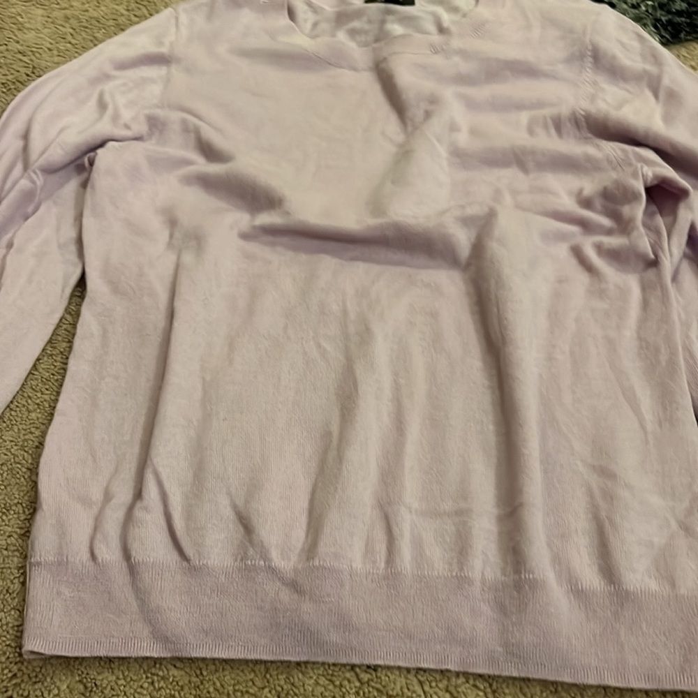 ‎Halogen large purple sweater - Picture 6 of 8